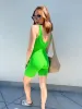 Lime Tank Scoop Neck Jumpsuit sold by Velvet House