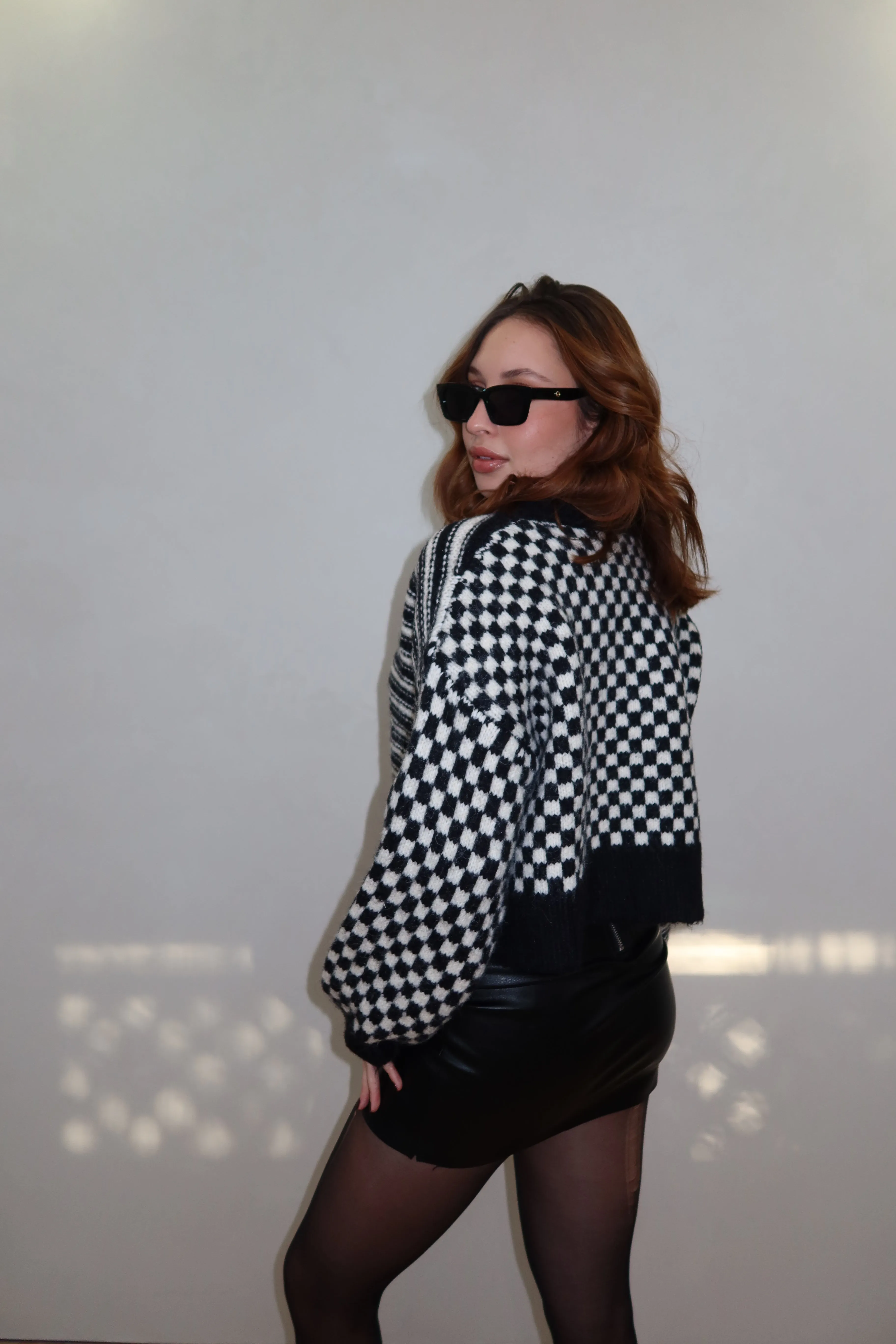 Checkmate Cardigan sold by Velvet House product image thumbnail 3