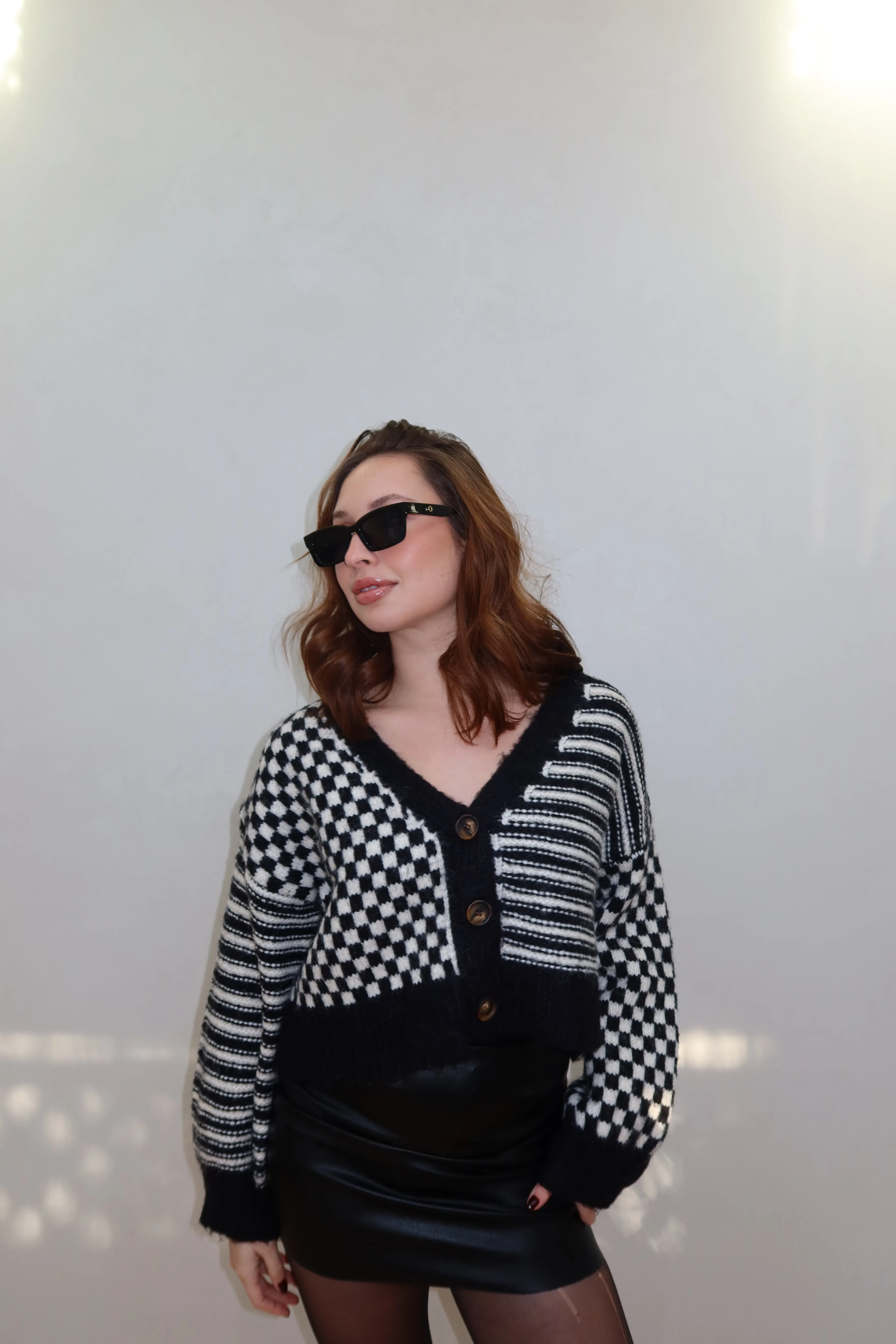 Checkmate Cardigan sold by Velvet House product image thumbnail 2