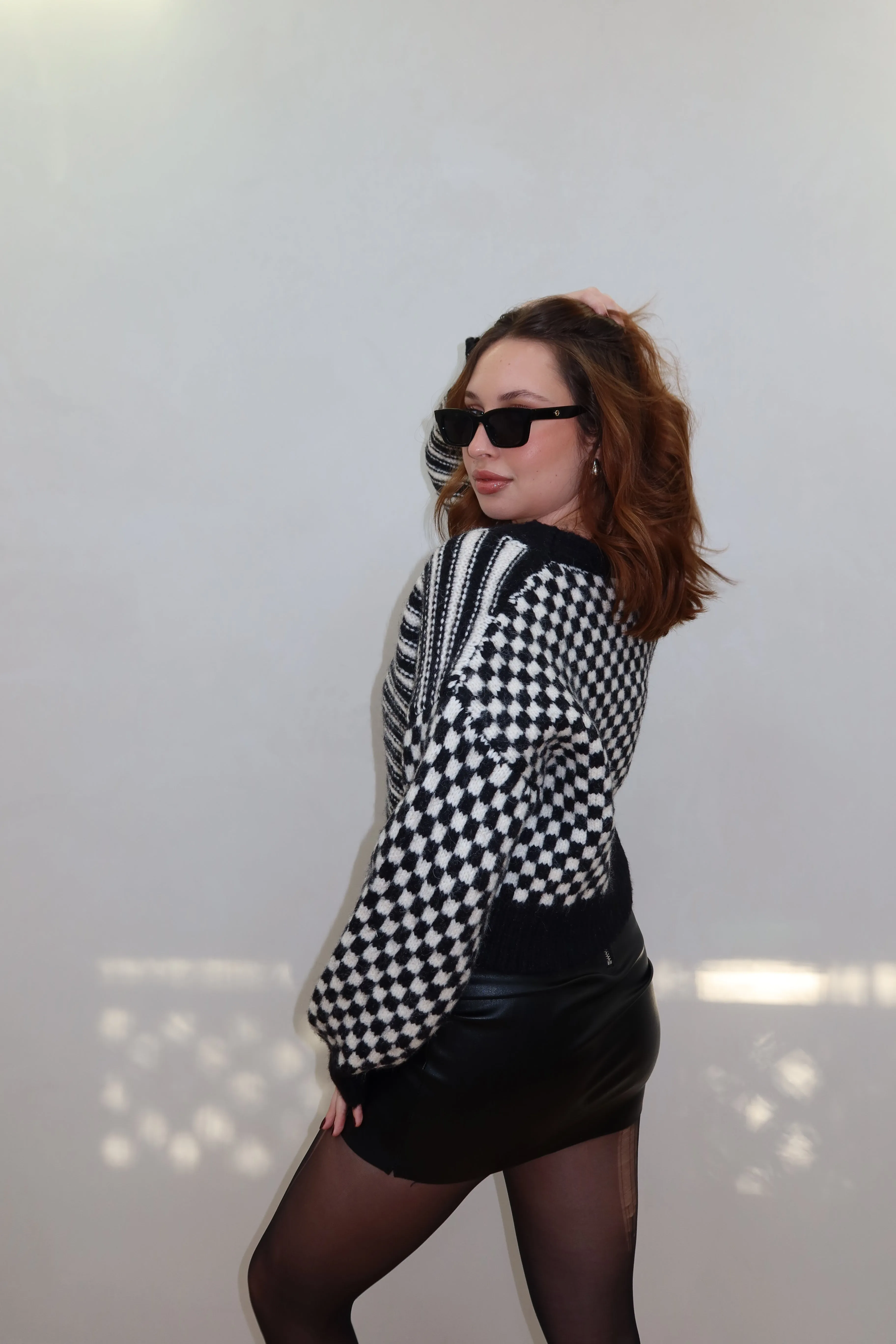 Checkmate Cardigan sold by Velvet House product image thumbnail 4