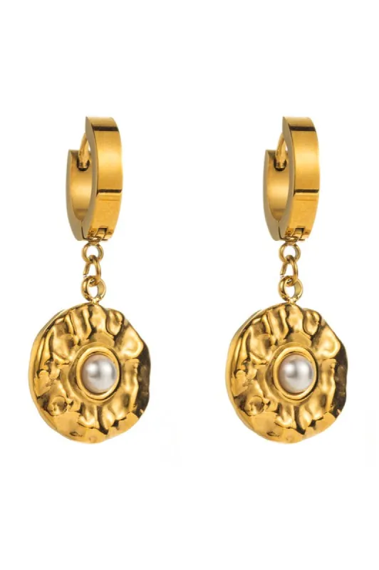 Spain Huggie Earrings sold by Velvet House