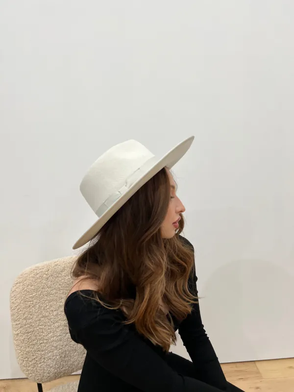 The Club Fedora Hat - Steel made by Velvet House