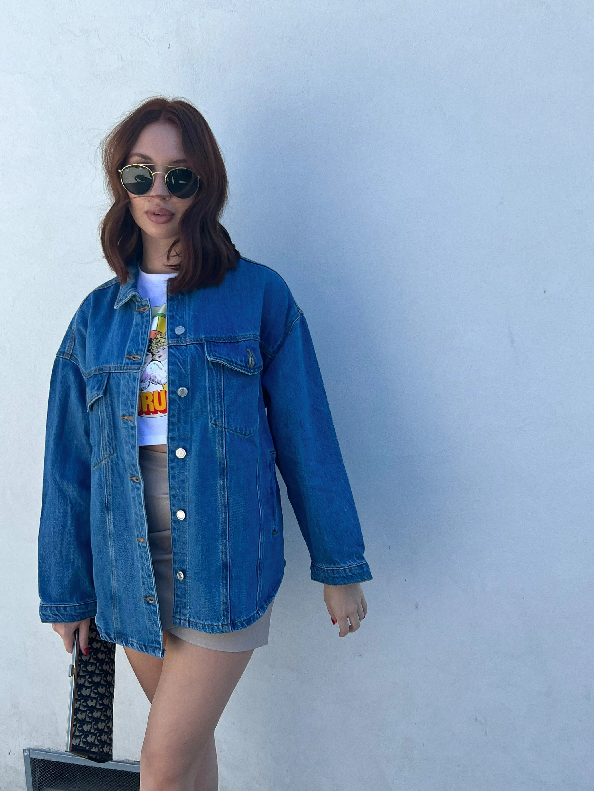 His Denim Jacket sold by Velvet House