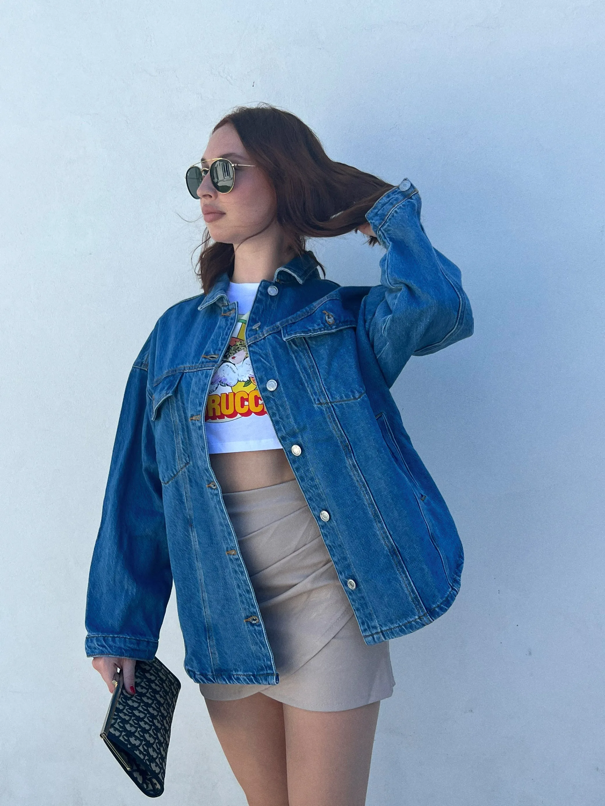 His Denim Jacket sold by Velvet House product image thumbnail 2