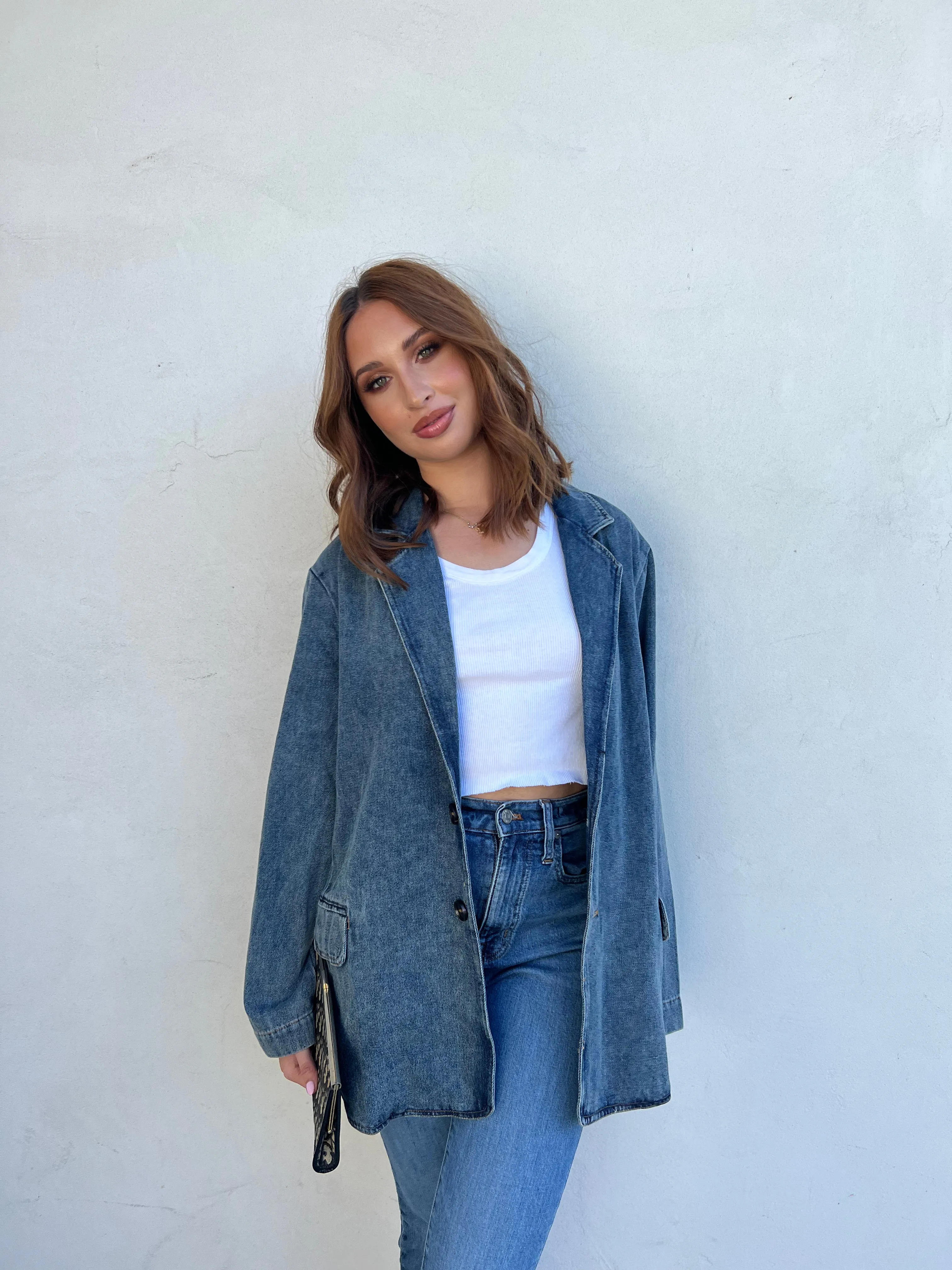 90's Babe Denim Blazer sold by Velvet House product image thumbnail 2