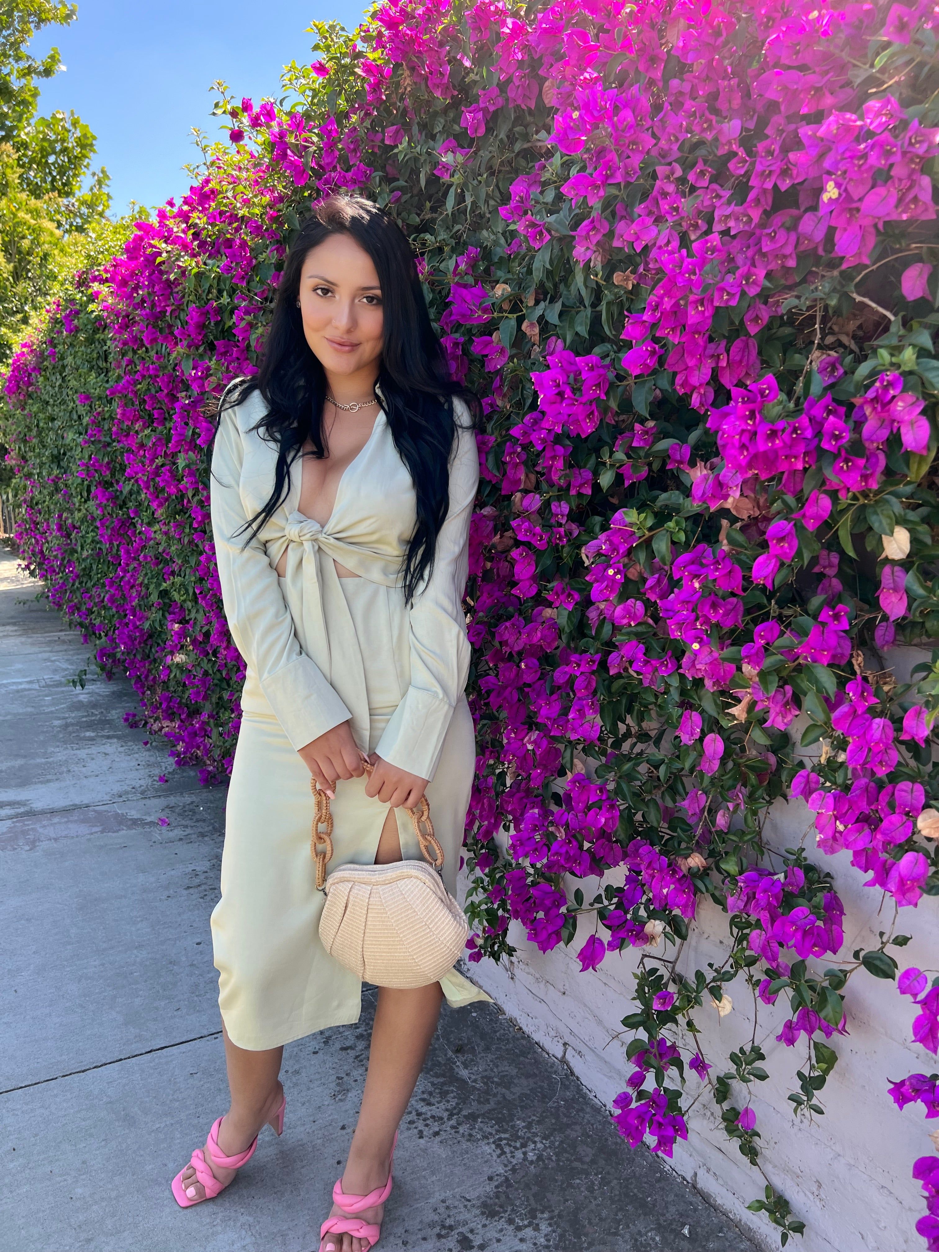 All Tied Up Midi Dress sold by Velvet House product image thumbnail 4