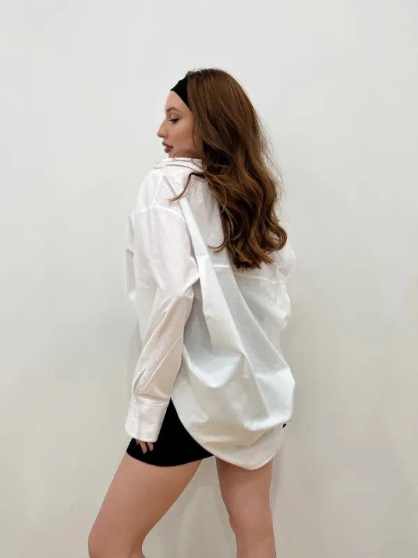 Essential White Button Down Shirt sold by Velvet House