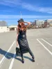 Angelina Faux Leather Midi Skirt sold by Velvet House