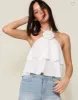 Como La Flor Halter Top sold by Velvet House