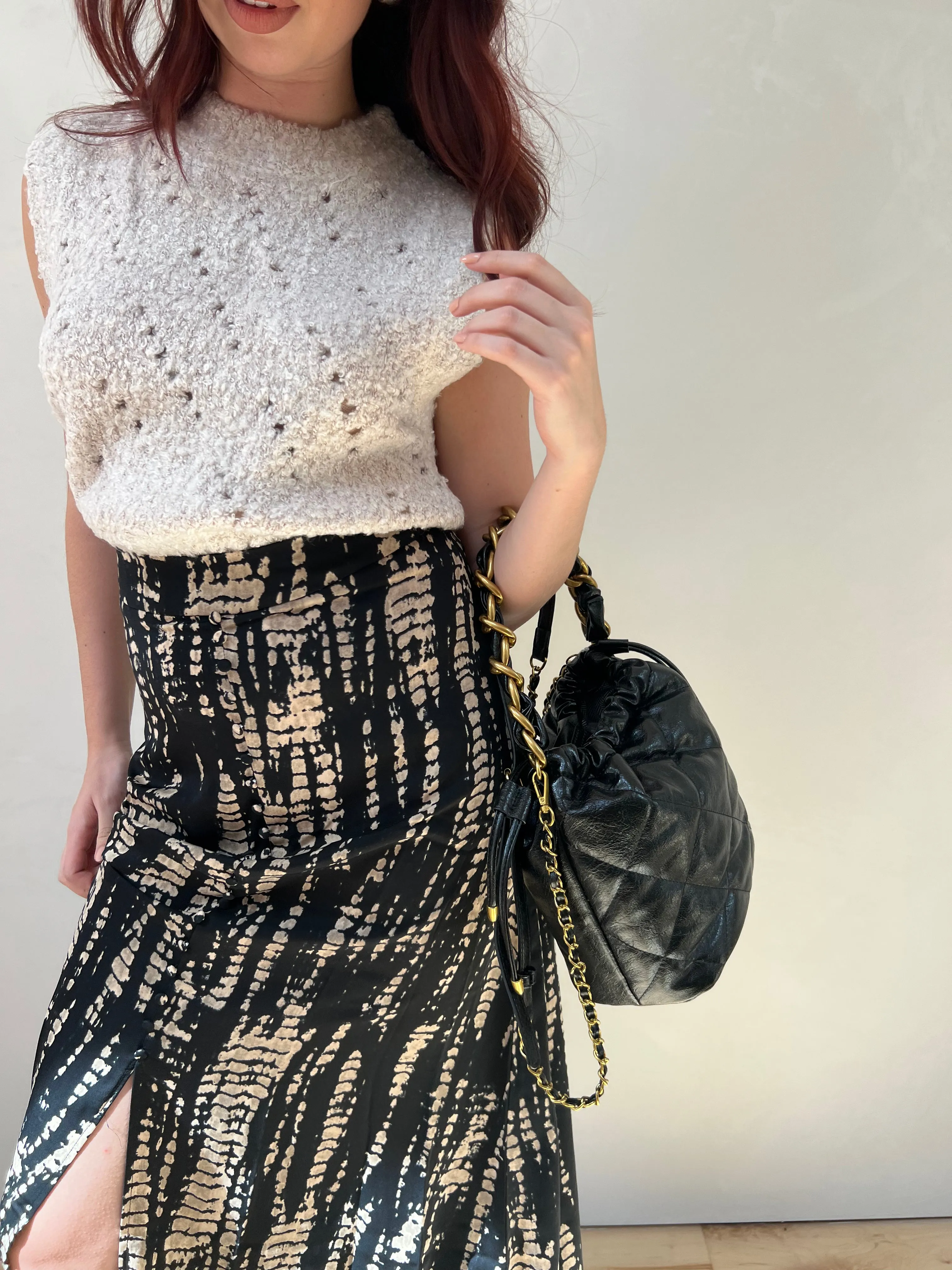 Long Patterns Maxi Skirt sold by Velvet House product image thumbnail 5