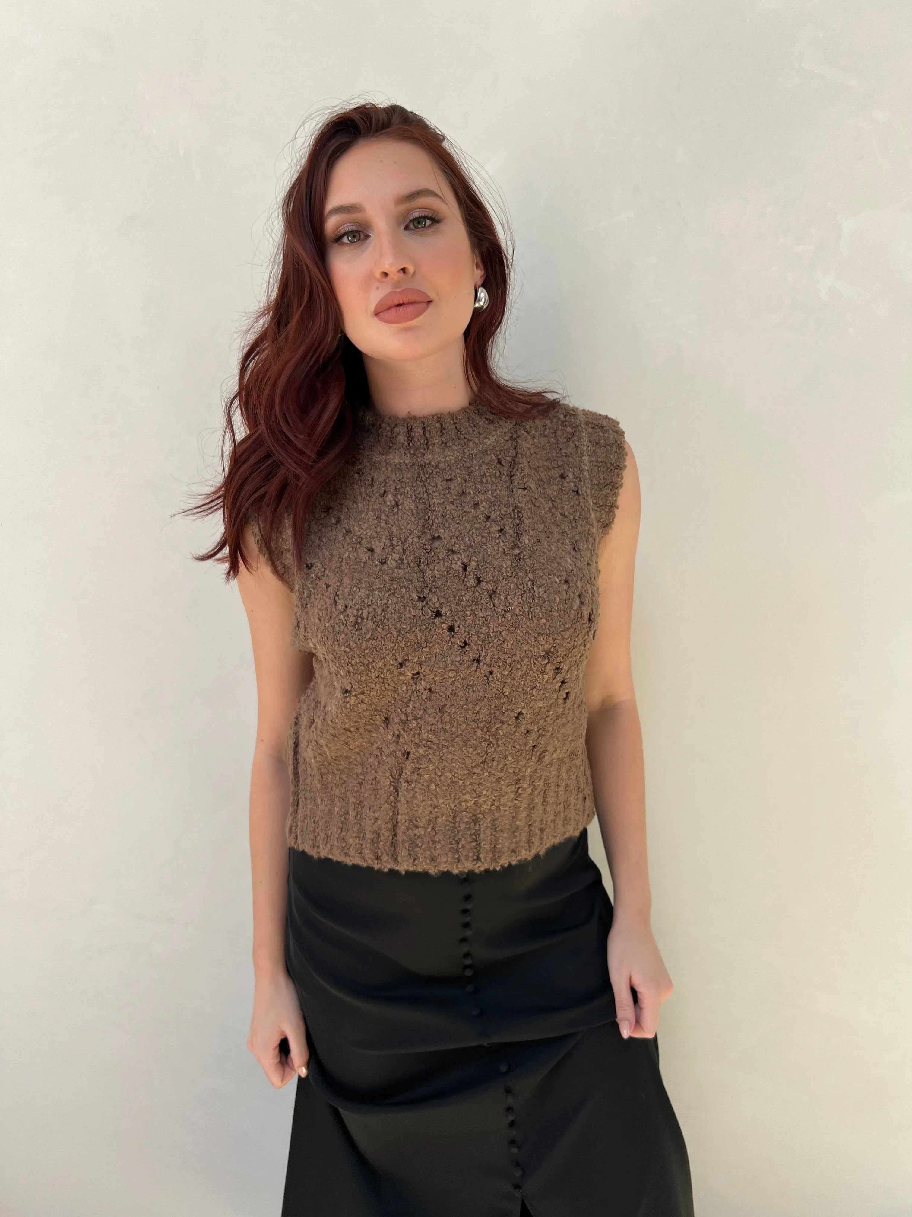 Buttery Fall Feels Sweater Vest sold by Velvet House product image thumbnail 5