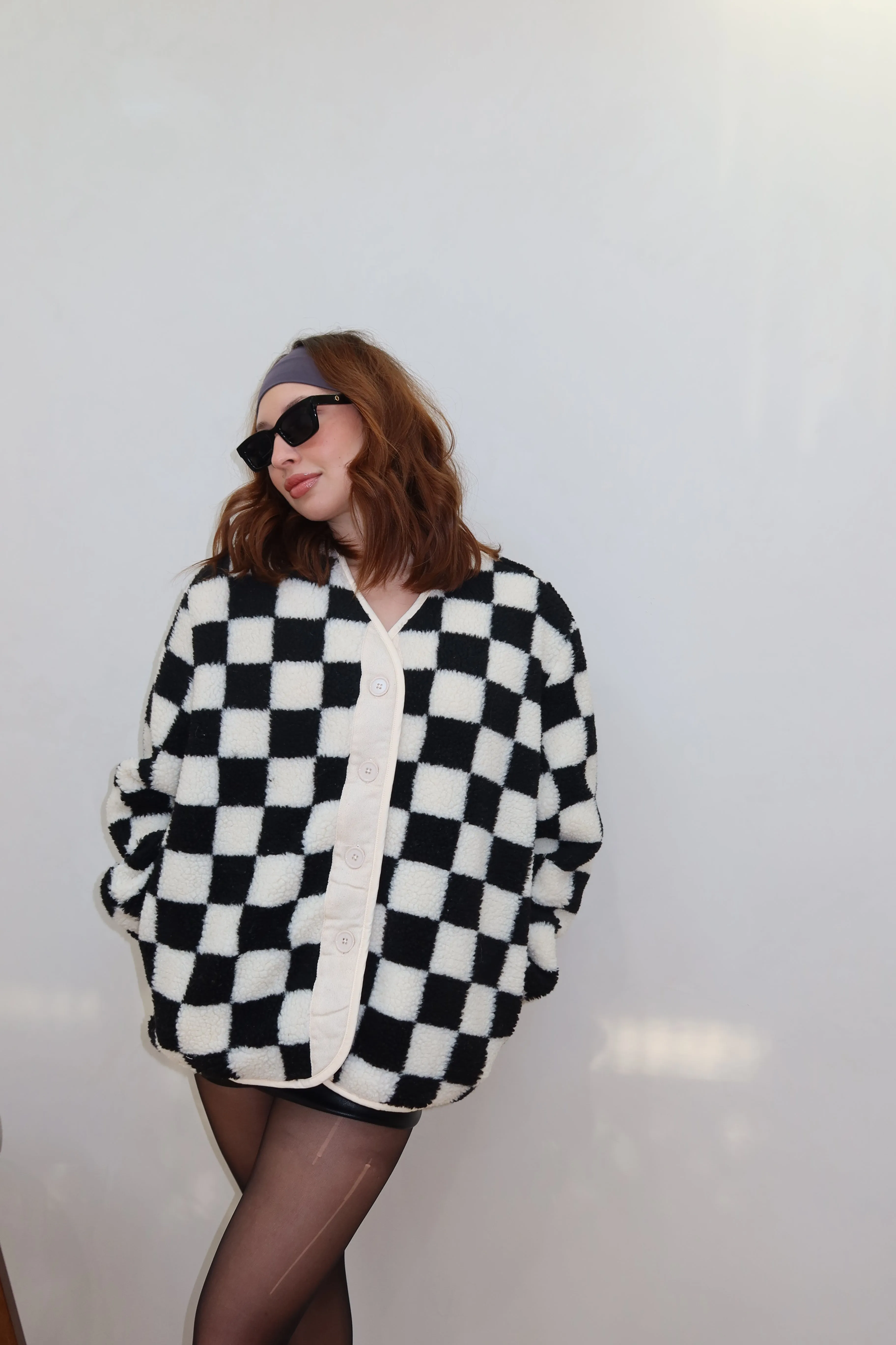 Checking Me Out Jacket sold by Velvet House