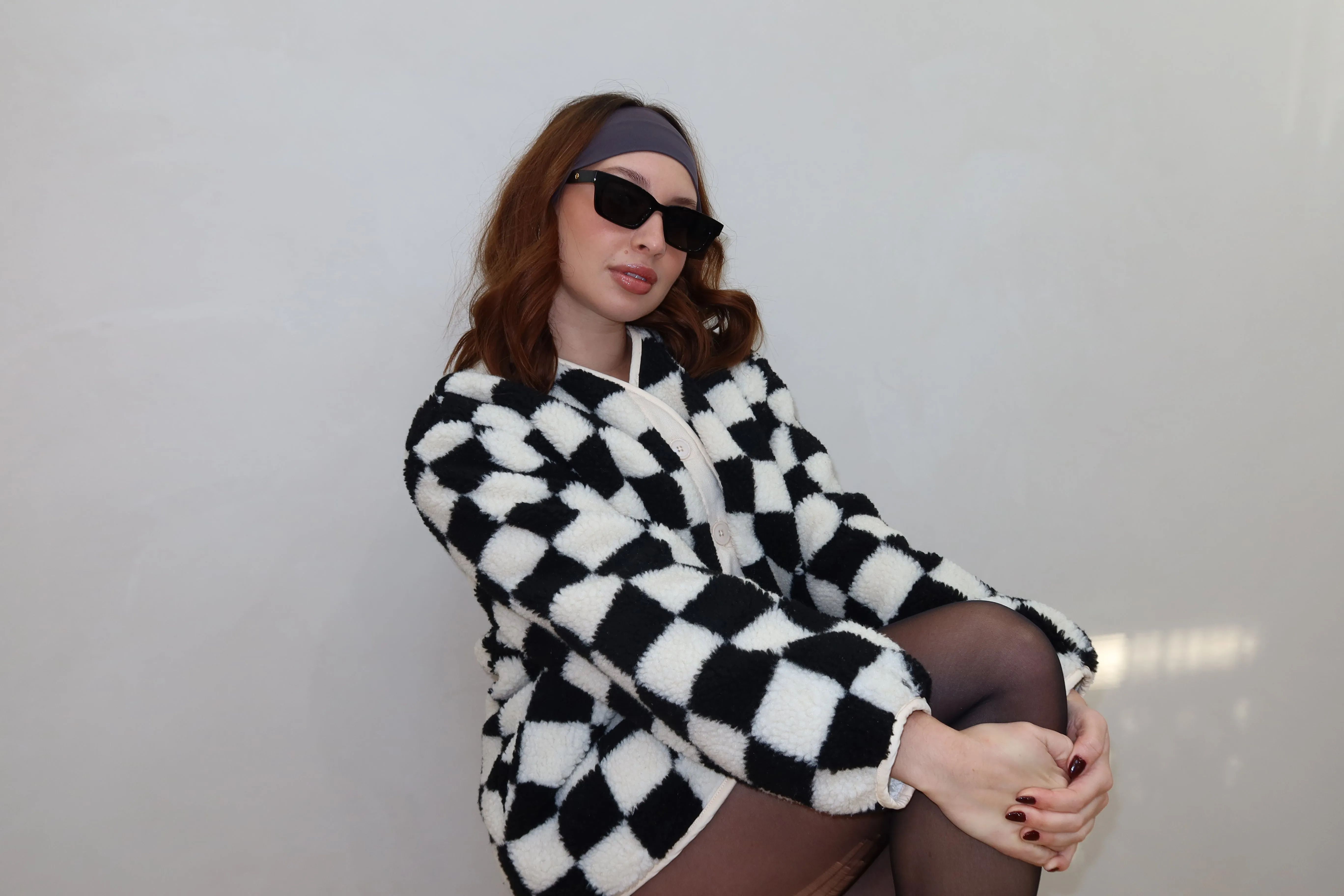 Checking Me Out Jacket sold by Velvet House product image thumbnail 2