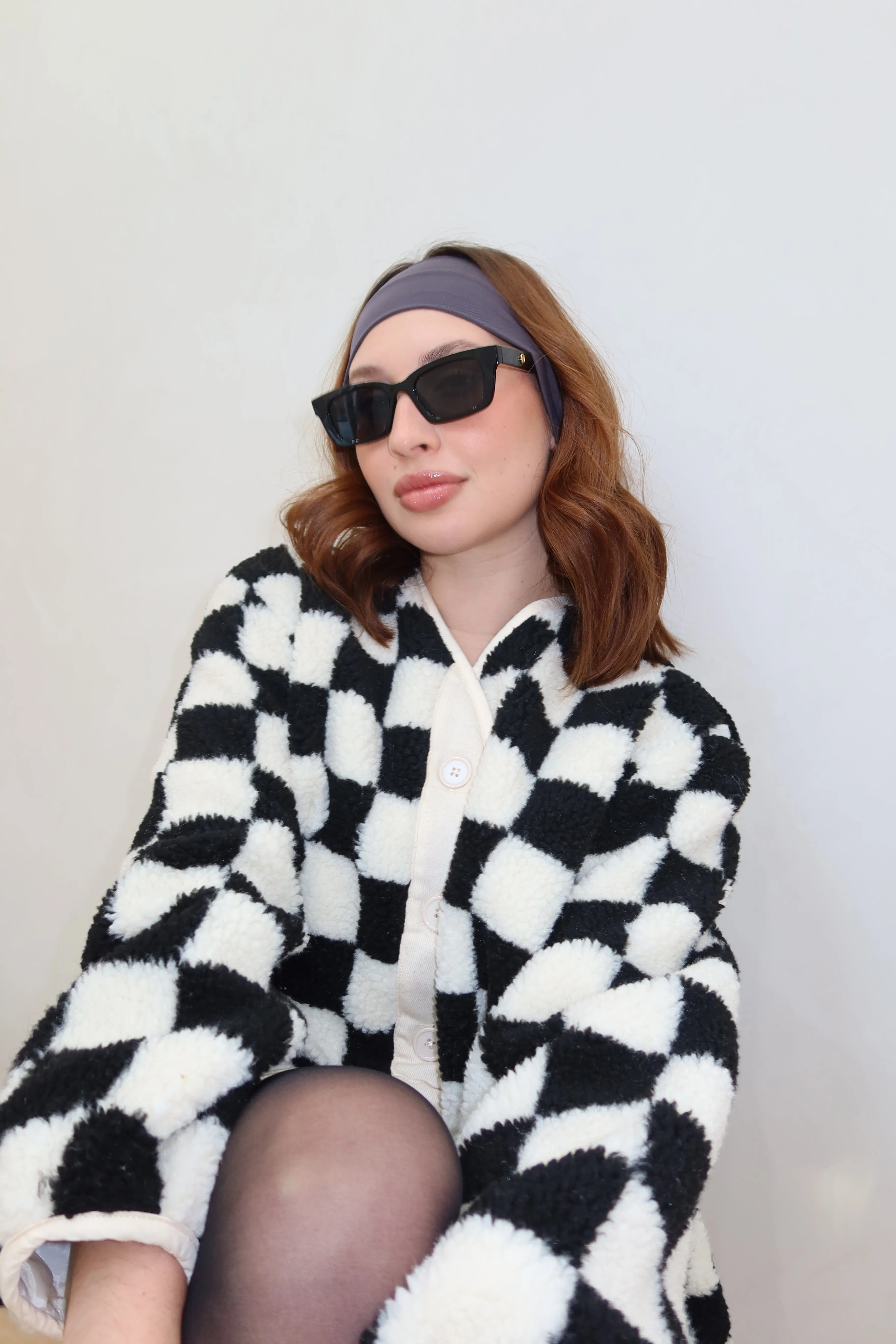 Checking Me Out Jacket sold by Velvet House product image thumbnail 3