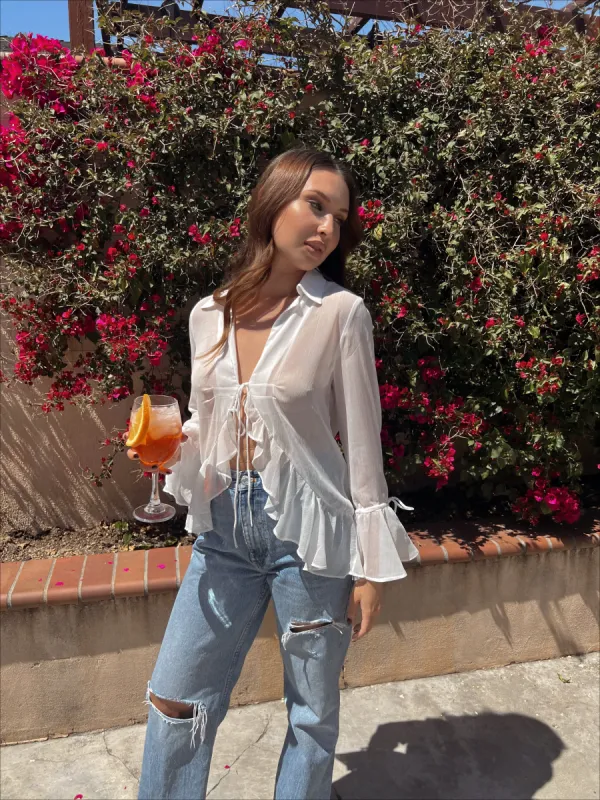 Dainty Babe Summer Top sold by Velvet House