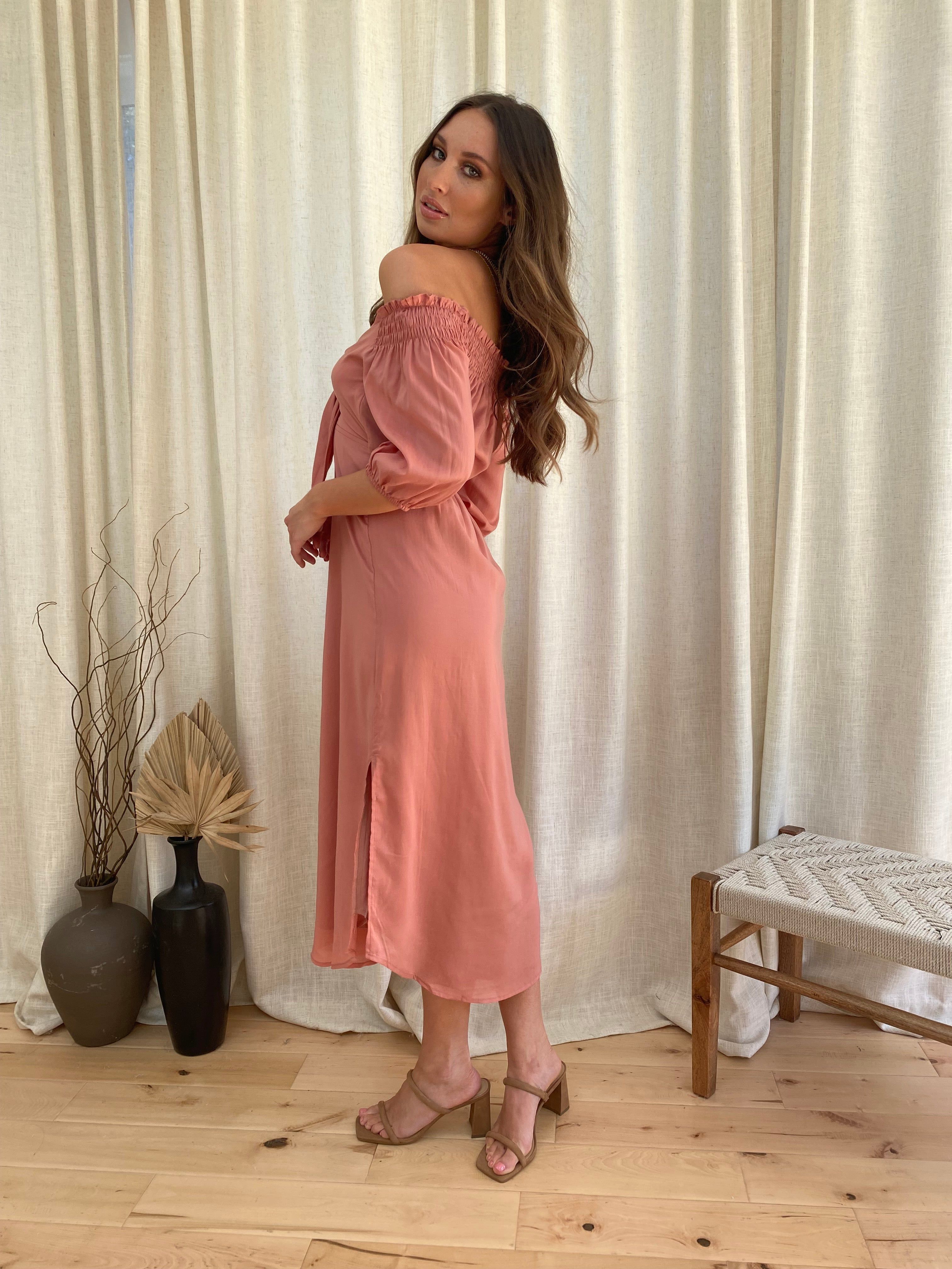 Effortlessly Sweet Midi Dress sold by Velvet House product image thumbnail 2