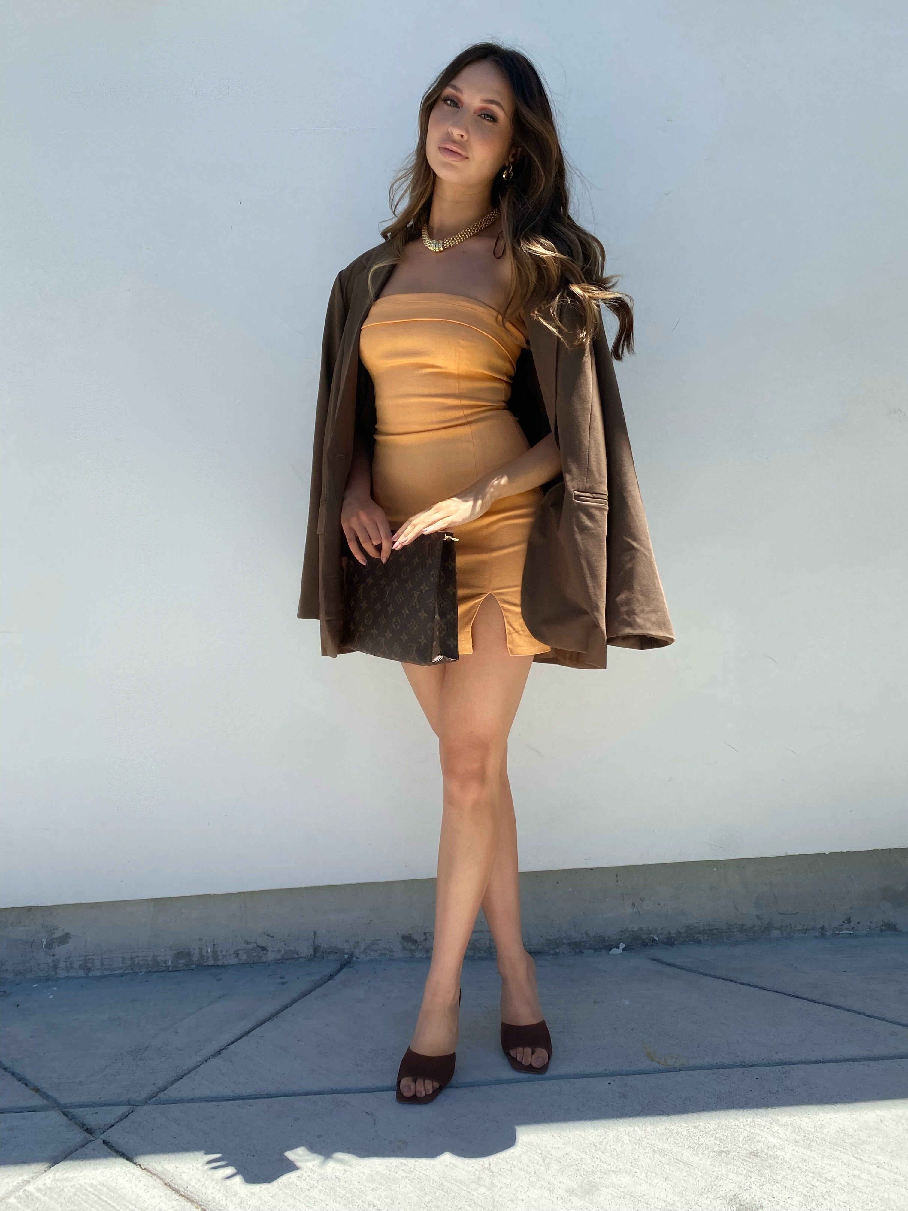 Mandarina Bodycon Mini Dress sold by Velvet House product image thumbnail 7