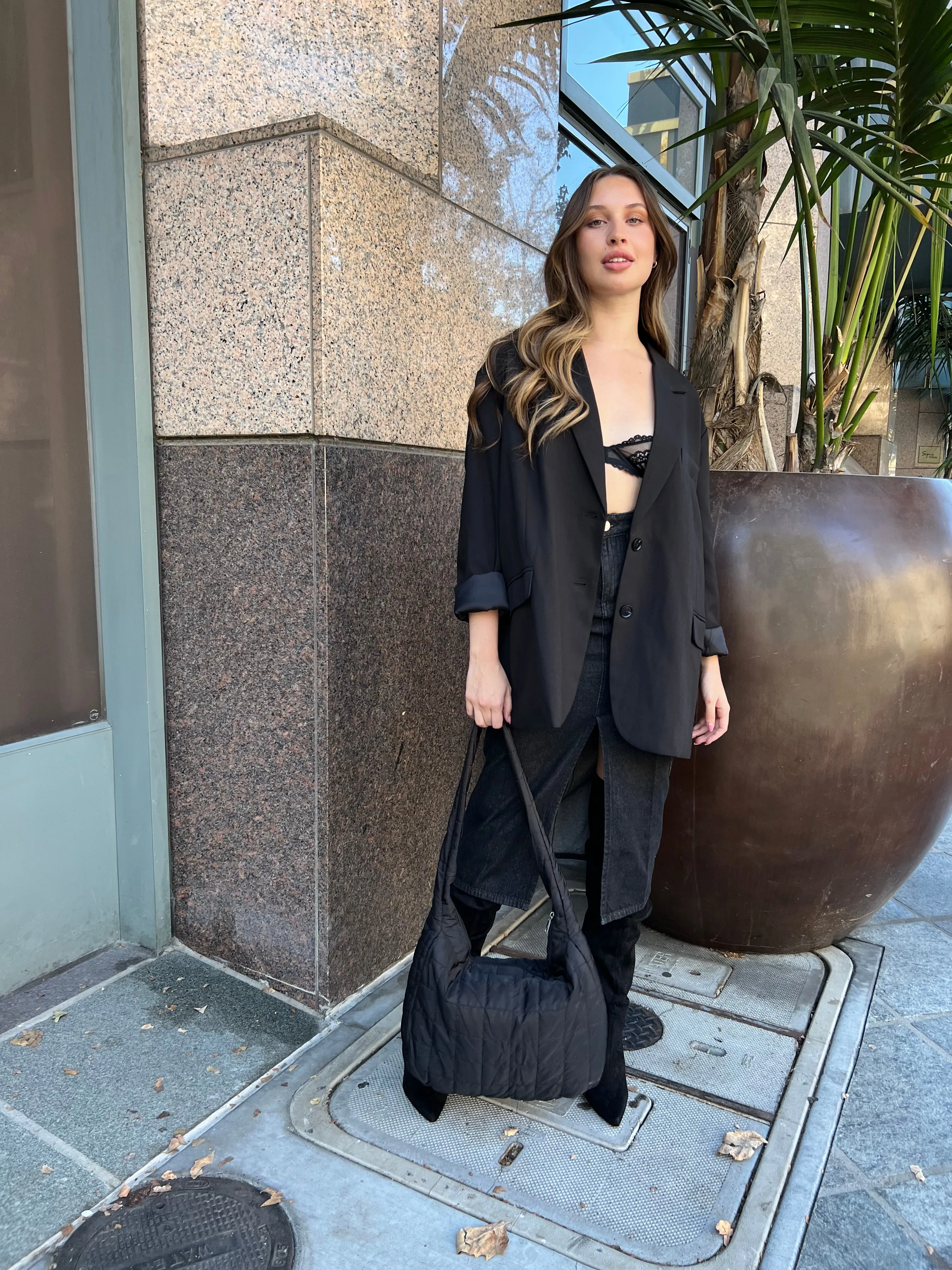 Cargo Denim Midi Skirt with Pockets sold by Velvet House product image thumbnail 2