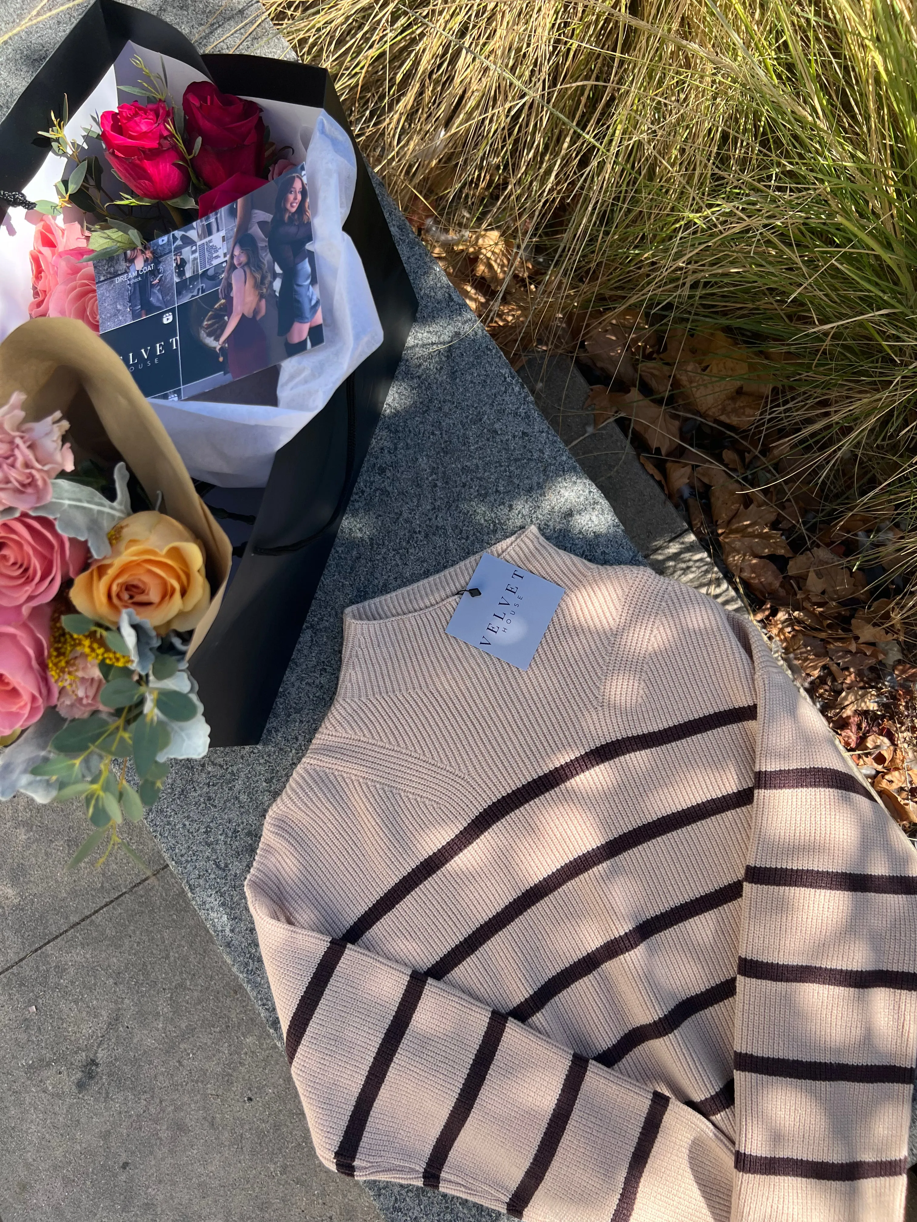 Mocha Chocolate Sweater sold by Velvet House