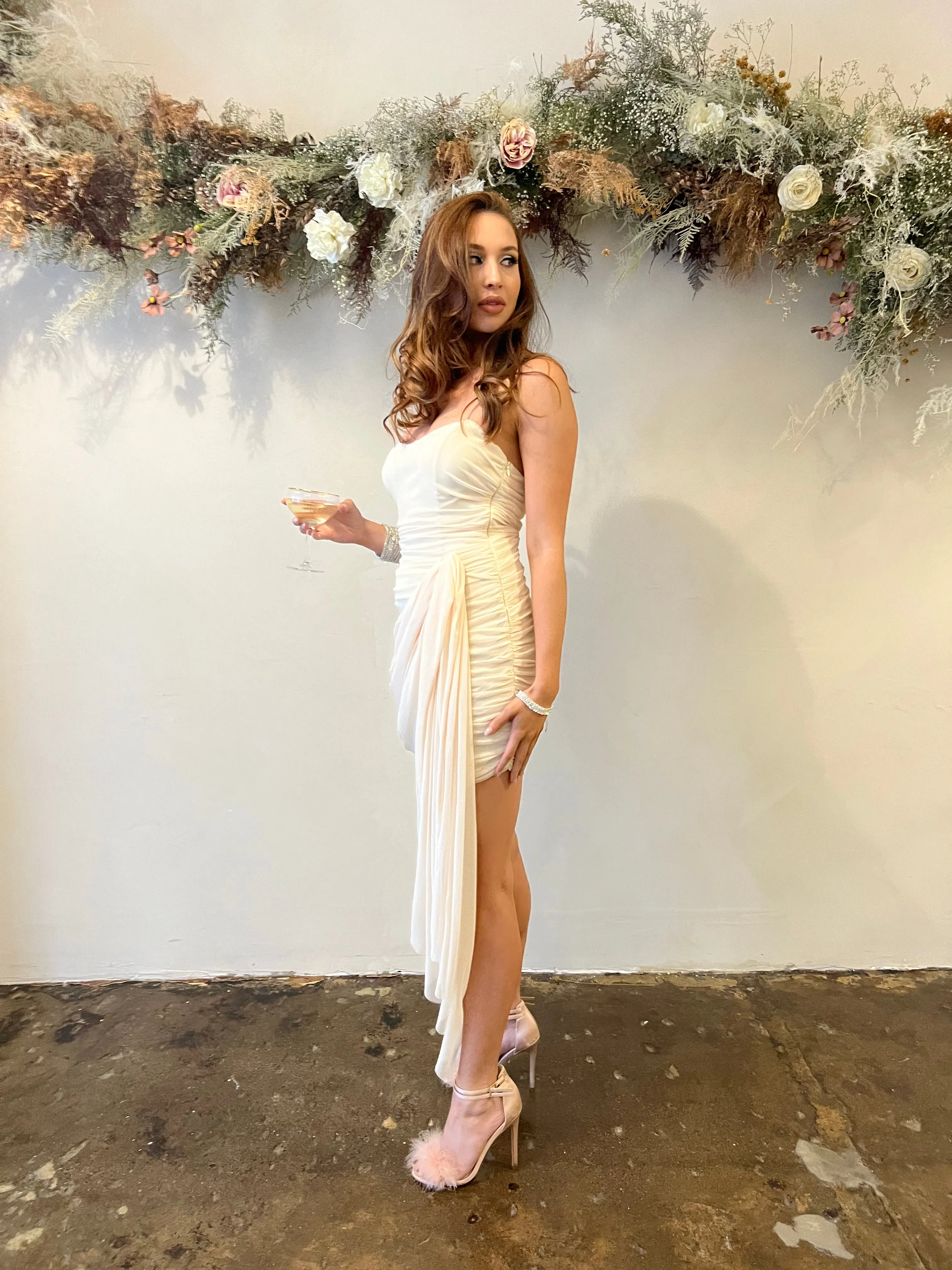 Pretty Little Number Mesh Mini Dress sold by Velvet House product image thumbnail 4