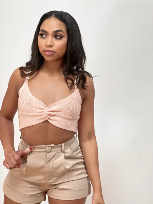 Peachy Mermaid Crop Top sold by Velvet House