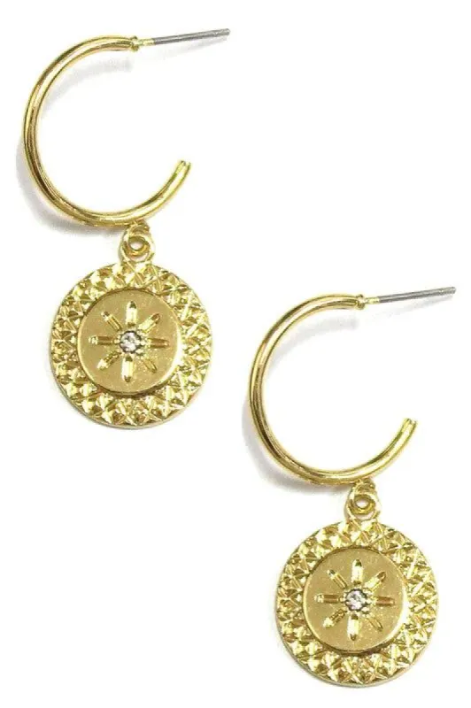 Starburst Dangle Earrings sold by Velvet House