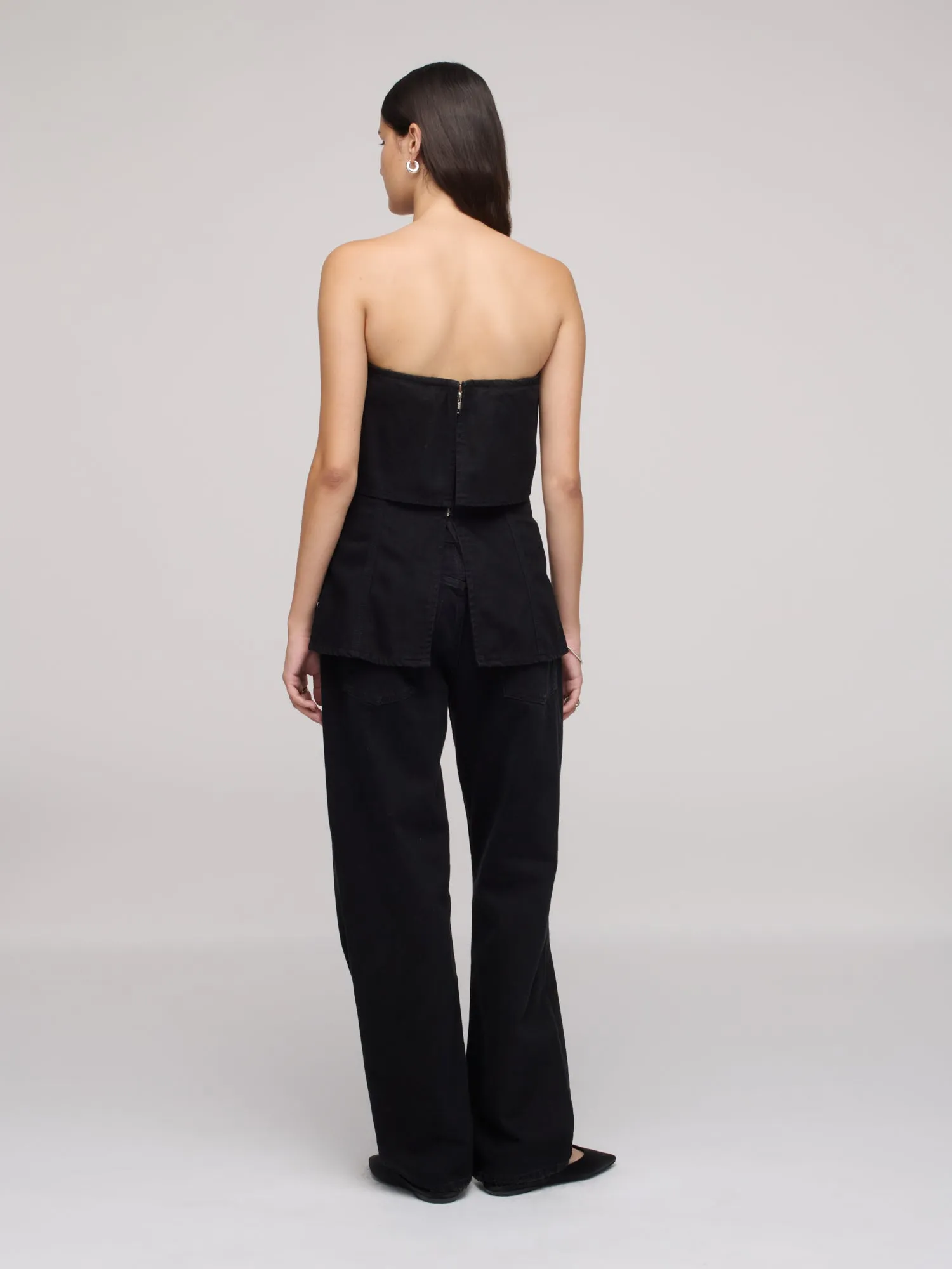 Denim Bandeau Top - One Year Black sold by Dala product image thumbnail 2
