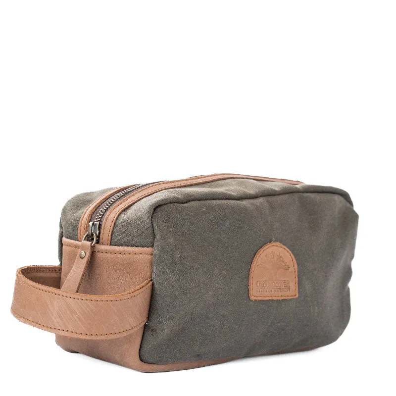 Toiletry Bag made by Groundcover Leather Company