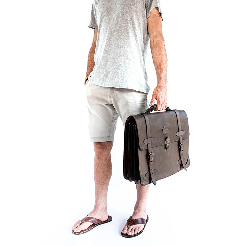 XL Briefcase sold by Groundcover Leather Company product image thumbnail 5