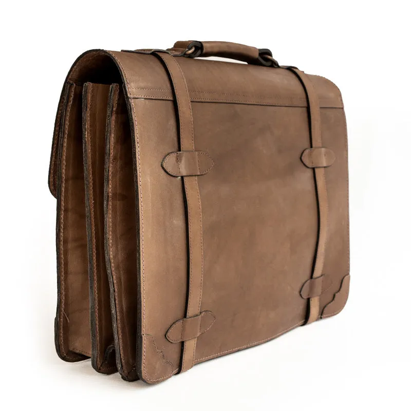 XL Briefcase sold by Groundcover Leather Company product image thumbnail 4