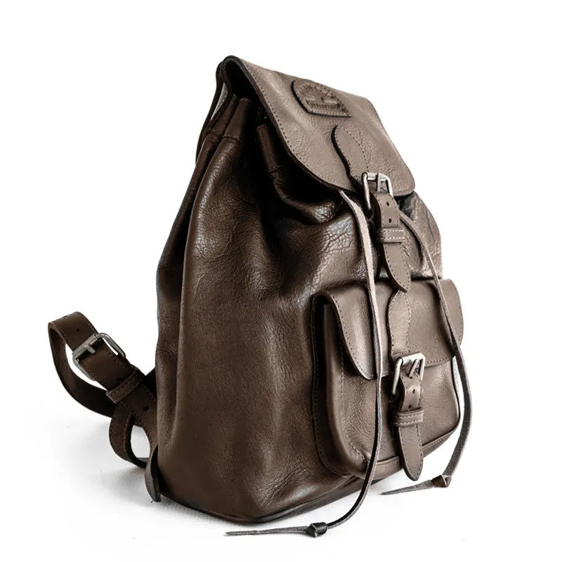1-Pocket Rucksack made by Groundcover Leather Company