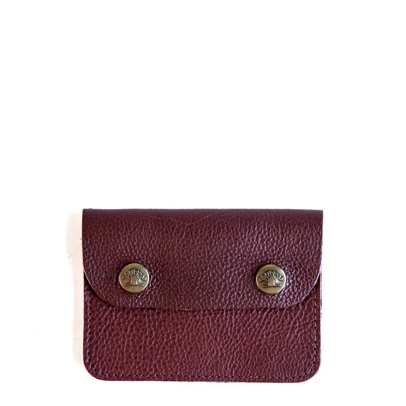 Change Purse made by Groundcover Leather Company