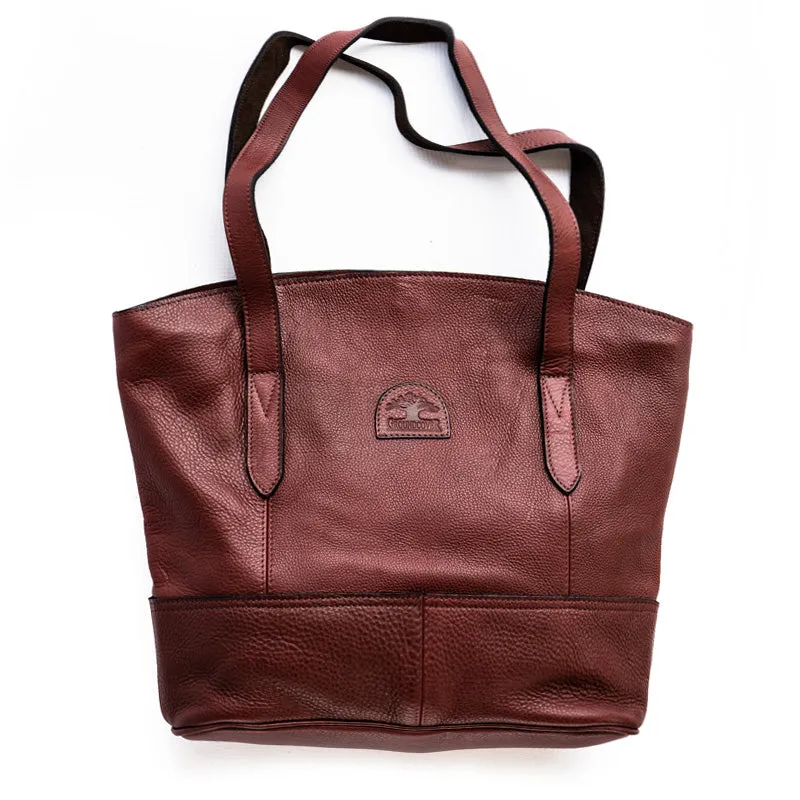 Shopping Bag made by Groundcover Leather Company