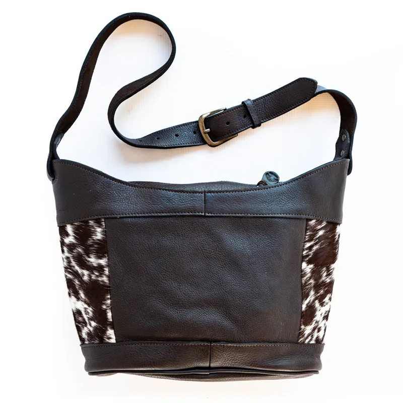 Bucket Bag Nguni sold by Groundcover Leather Company product image thumbnail 5