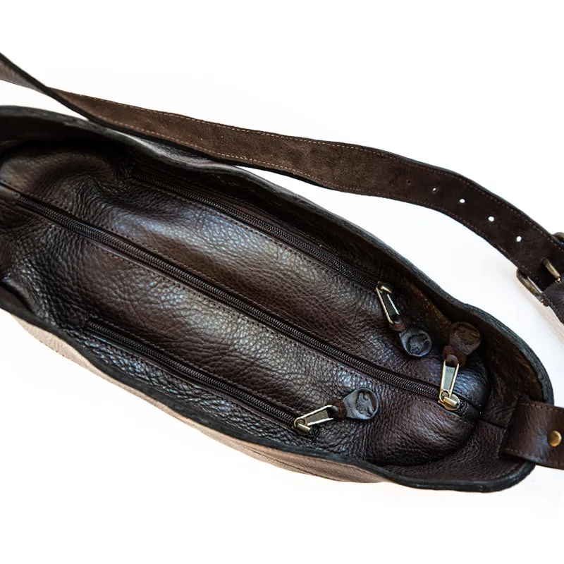 Bucket Bag Nguni sold by Groundcover Leather Company product image thumbnail 3