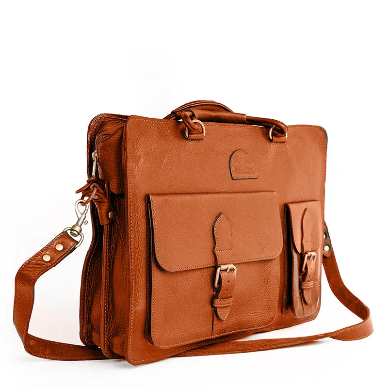 Laptop Bag sold by Groundcover Leather Company product image thumbnail 3