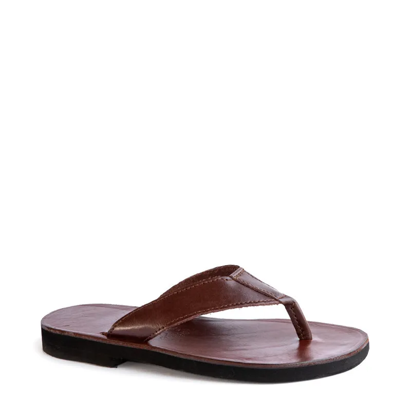 Men's Beach Sandal made by Groundcover Leather Company