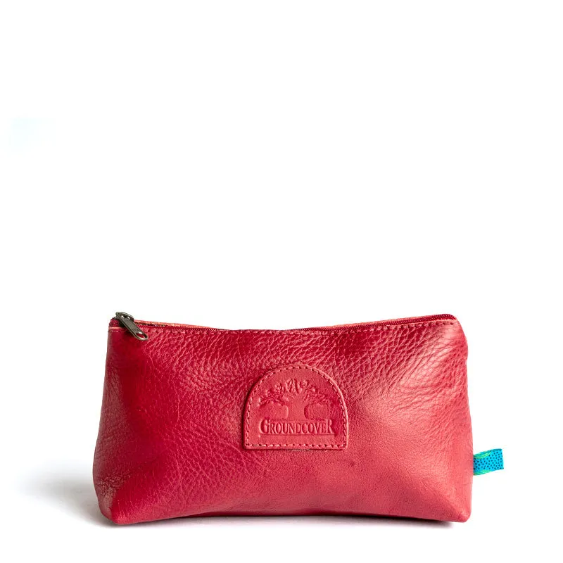 Cosmetic Bag made by Groundcover Leather Company