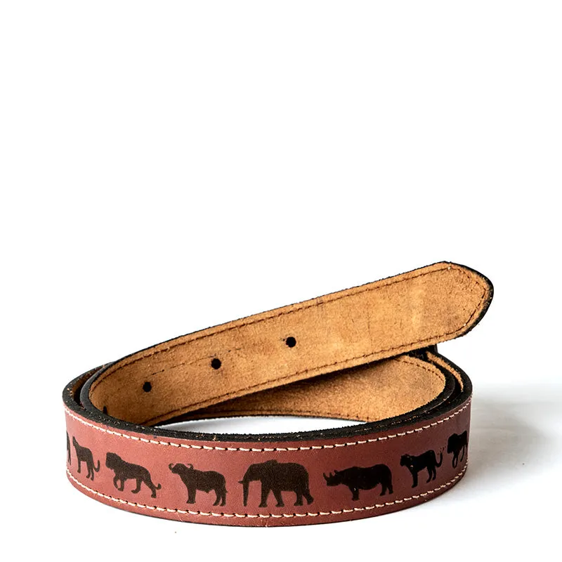 Big Five Belt sold by Groundcover Leather Company product image thumbnail 2