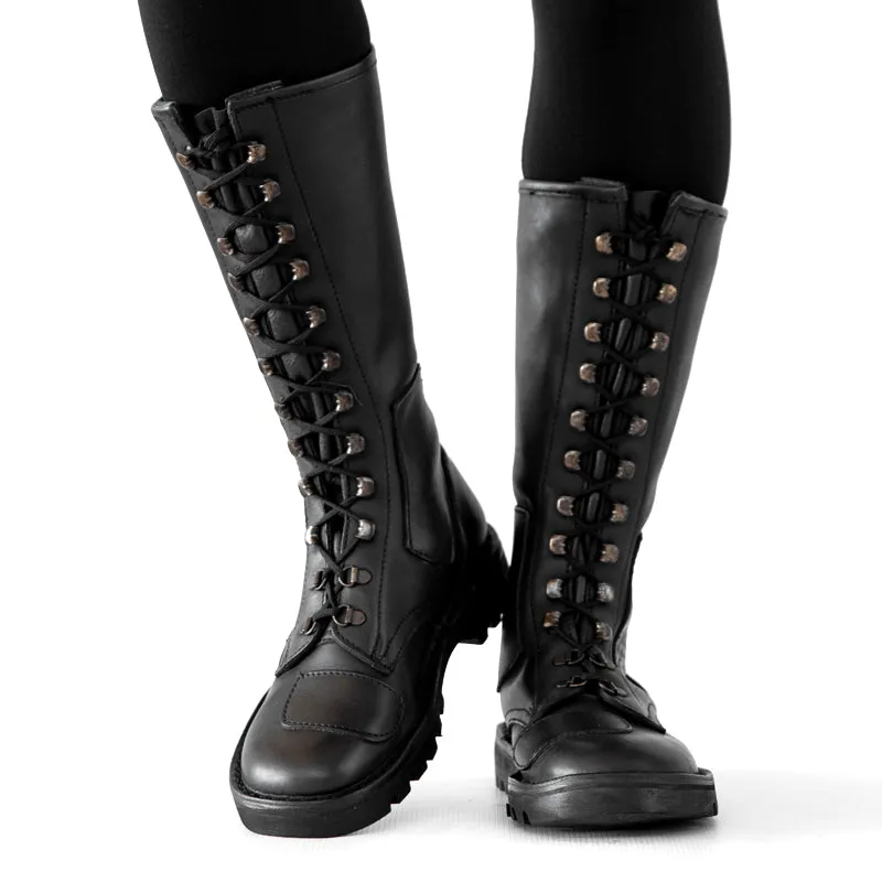 Women's Biker Boot sold by Groundcover Leather Company product image thumbnail 4