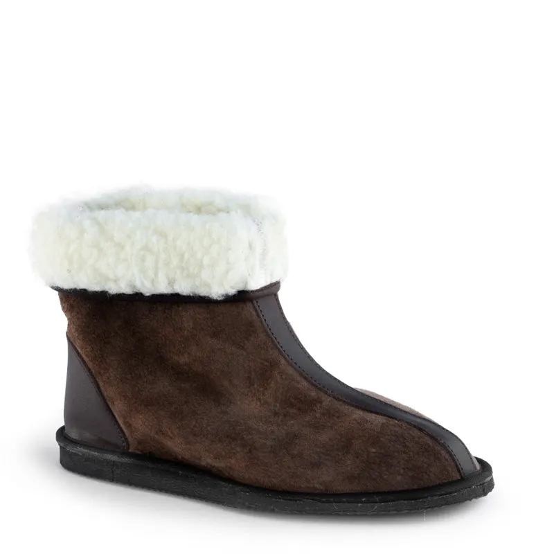 Men's Wool High Boot made by Groundcover Leather Company