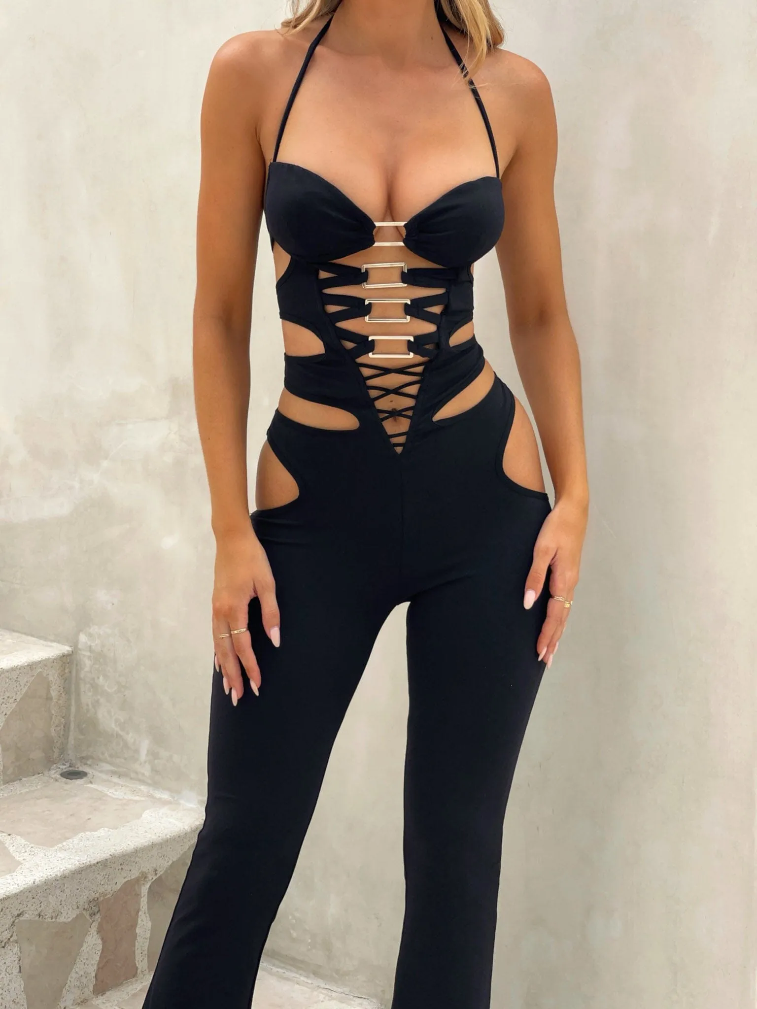 ADELINA JUMPSUIT BLACK sold by Outcast Clothing product image thumbnail 5