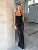 ANYA MAXI DRESS BLACK sold by Outcast Clothing