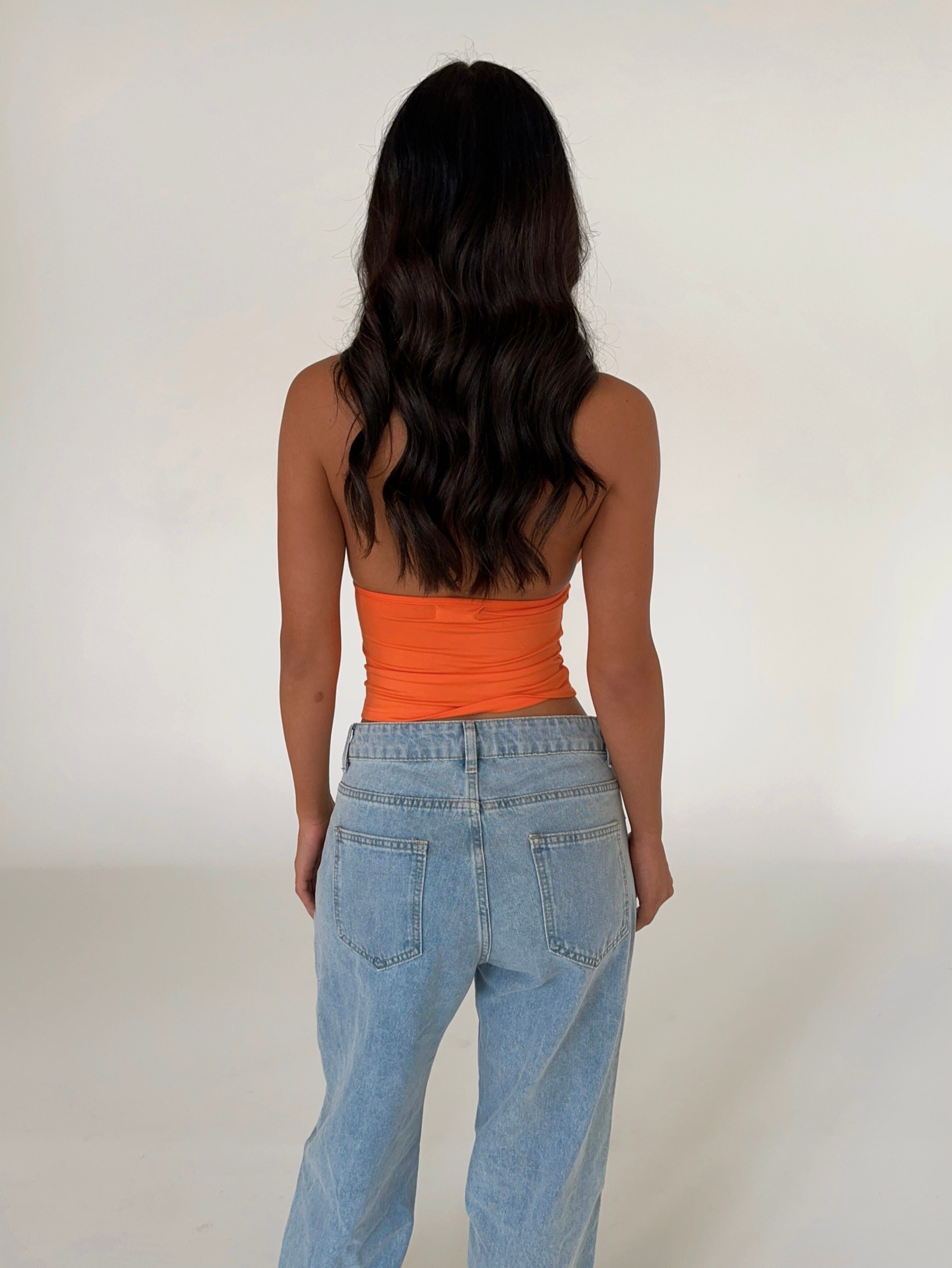 MILLY CROP TOP ORANGE - OUTCAST EXCLUSIVES sold by Outcast Clothing product image thumbnail 3