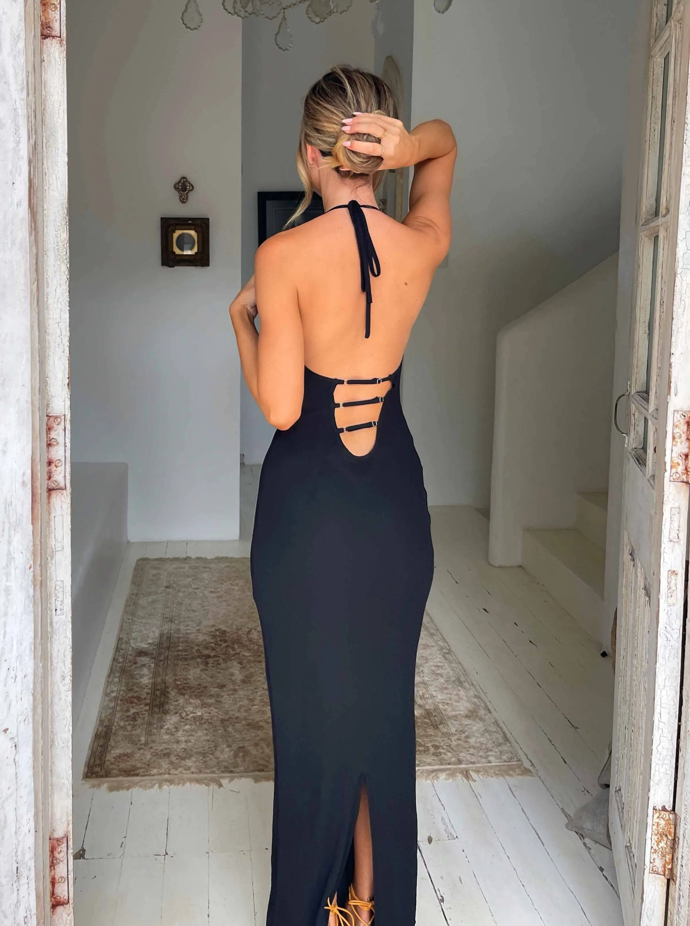 ABELLA MAXI DRESS BLACK sold by Outcast Clothing product image thumbnail 5