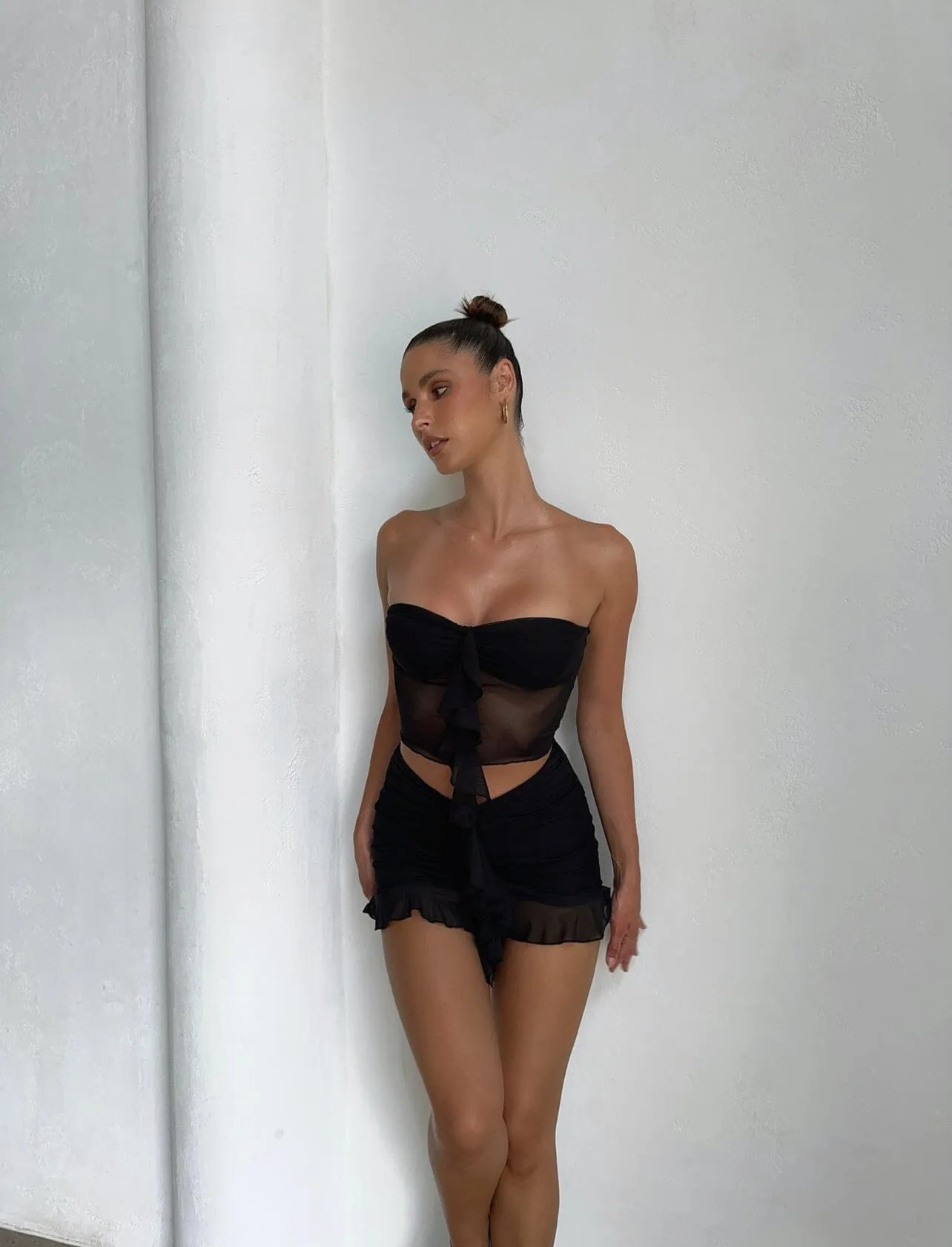 DAISY MINI SKIRT BLACK sold by Outcast Clothing product image thumbnail 4