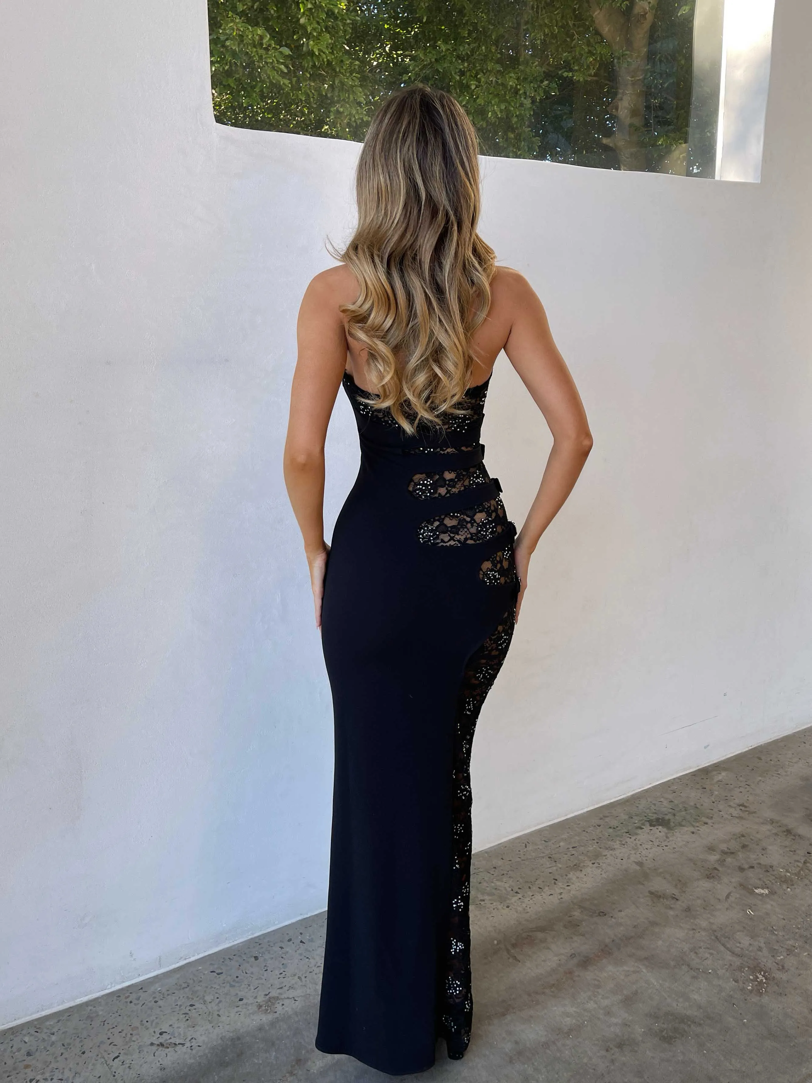 LAVINA MAXI DRESS BLACK sold by Outcast Clothing product image thumbnail 4