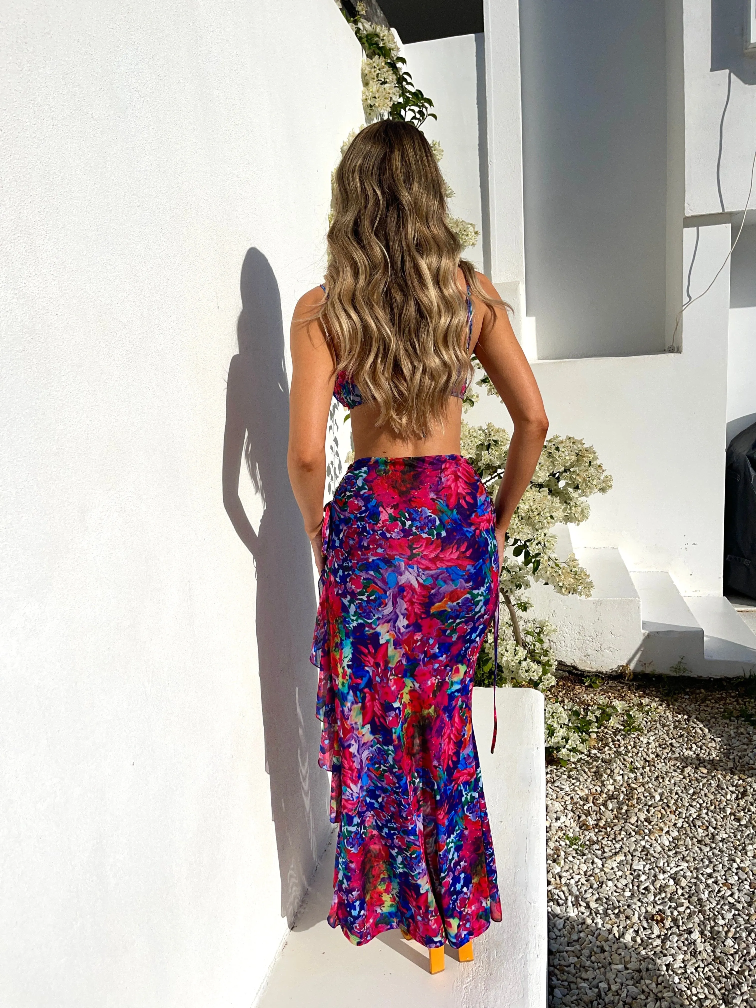 MATILDA CROP TOP FLORES - OUTCAST EXCLUSIVES sold by Outcast Clothing product image thumbnail 4