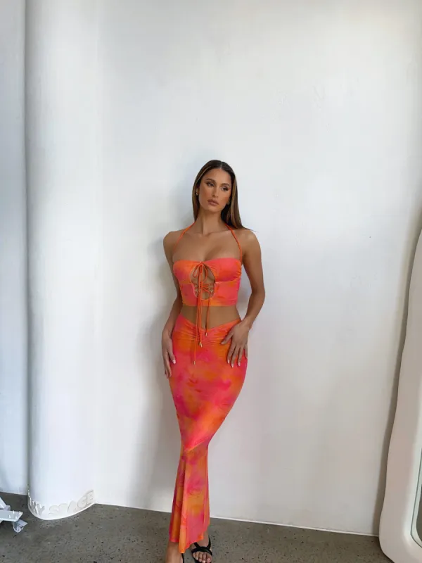 NADOR MAXI SKIRT - OUTCAST EXCLUSIVES sold by Outcast Clothing