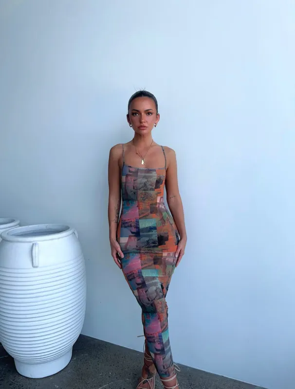 CHASING YOU MESH MAXI DRESS - OUTCAST EXCLUSIVES sold by Outcast Clothing